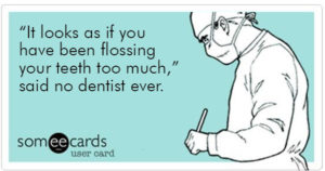 flossing